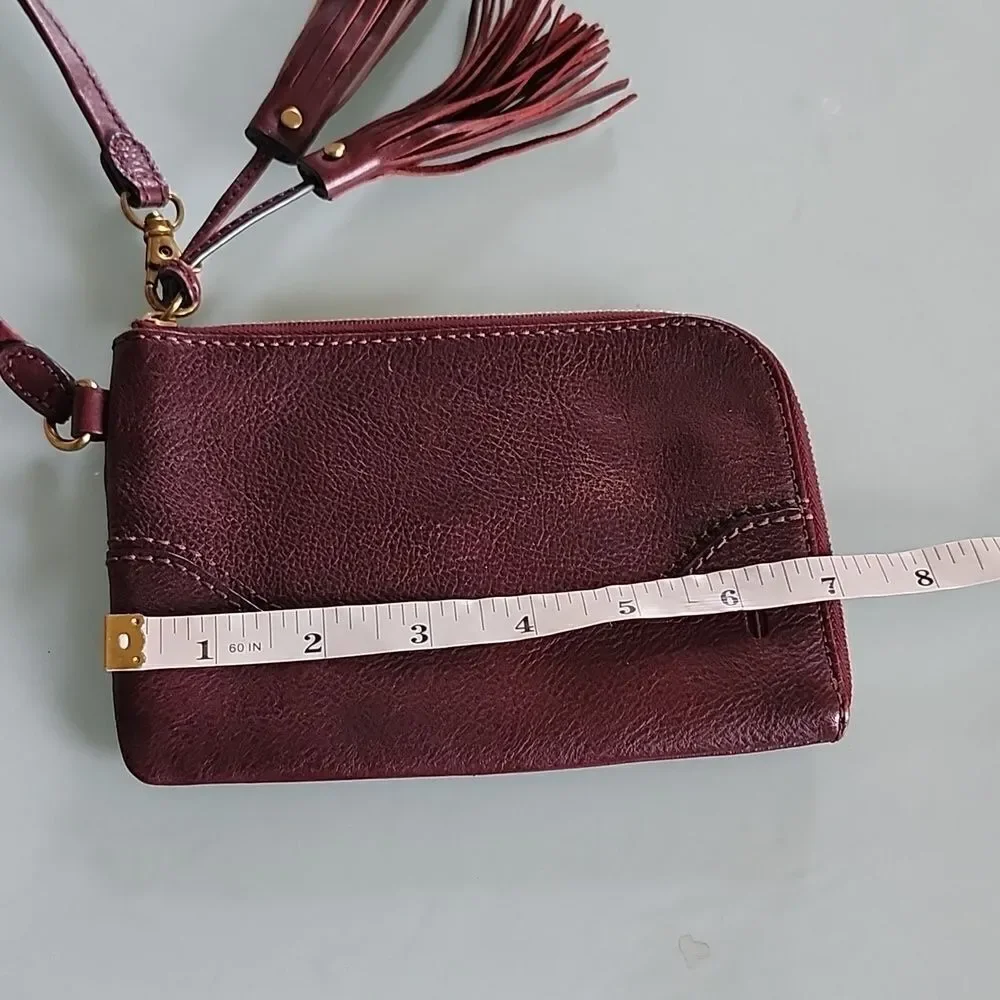 Frye Leather Western Wristlet/Wallet Festival Coastal Cowgirl